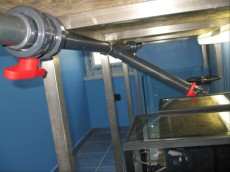 MORSKI AKVARIJ - 2023L   3 ventil za odtok v akvariju