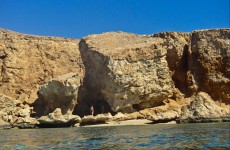 EGIPT - 2013 skala ob morju